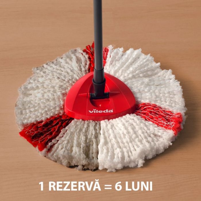 Rezerva mop turbo refill microfibra Vileda 1buc - imagine 4