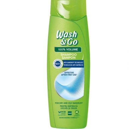 Sampon pentru matreata uscata si grasa Wash & Go  360 ml