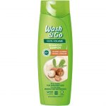 Sampon pentru par deteriorat Unt de Shea Wash & Go  360 ml