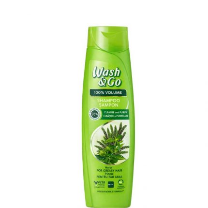 Sampon pentru par gras Plante Wash & Go 180 ml