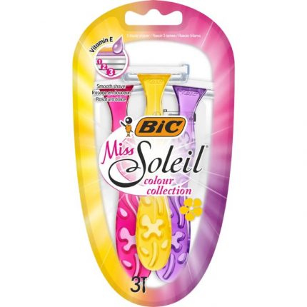 Aparat ras Miss Soleil Bic 3 buc / set