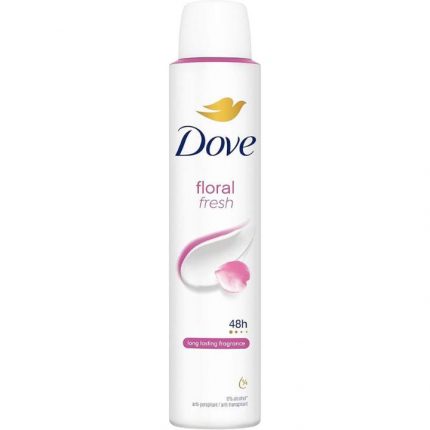 Deodorant antiperspirant spray 48h Floral Fresh Dove 200 ml