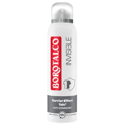 Deodorant antiperspirant spray 48h Invisible Borotalco 150 ml