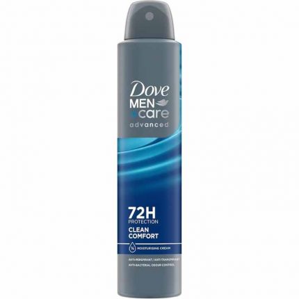 Deodorant antiperspirant spray 72h Clean Comfort Dove Men 250 ml