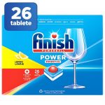Detergent capsule pentru masina de spalat vase Lemon Power Finish 338 g 26 spalari