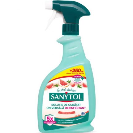 Dezinfectant multisuprafete spray Grapefruit Sanytol 750 ml