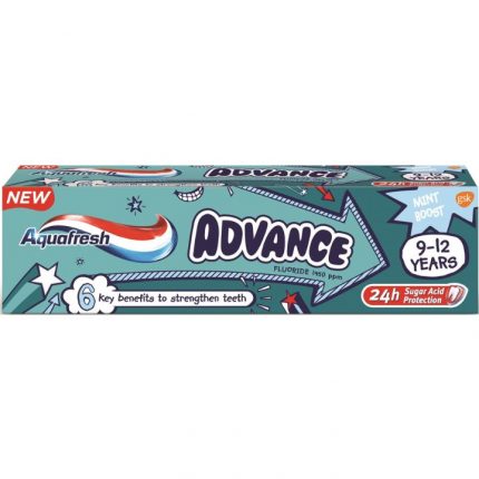 Pasta de dinti pentru copii 9-12 ani Aquafresh 75 ml