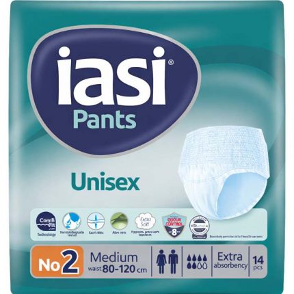 Scutece adulti unisex nr 2 marimea M Iasi 14 buc/set