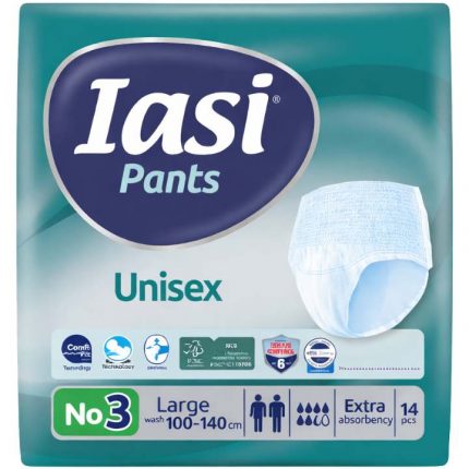 Scutece adulti unisex nr 3 marimea L Iasi 14 buc/set