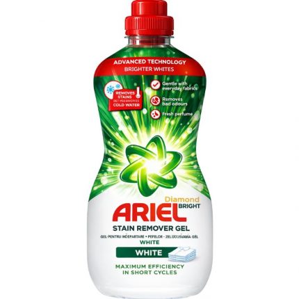 Solutie pentru indepartarea petelor gel White Ariel Stain 950ml