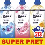 Balsam rufe lichid Spring Awakeing+Rose Bouquete+Summer Breeze Lenor 3x1491 ml 213 spalari