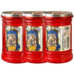 Candela plastic cu capac ardere 20 ore T20 Lumimpex 3 x 1buc