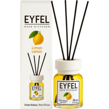 Odorizant camera cu betisoare Lamaie Eyfel 120 ml