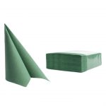 Servetele de masa 2 straturi 38x38 Verde Pap Star 50 buc/set