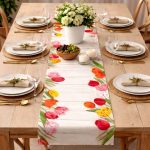 Traversa de masa 24mx40cm model Lalele Pap Star 1buc