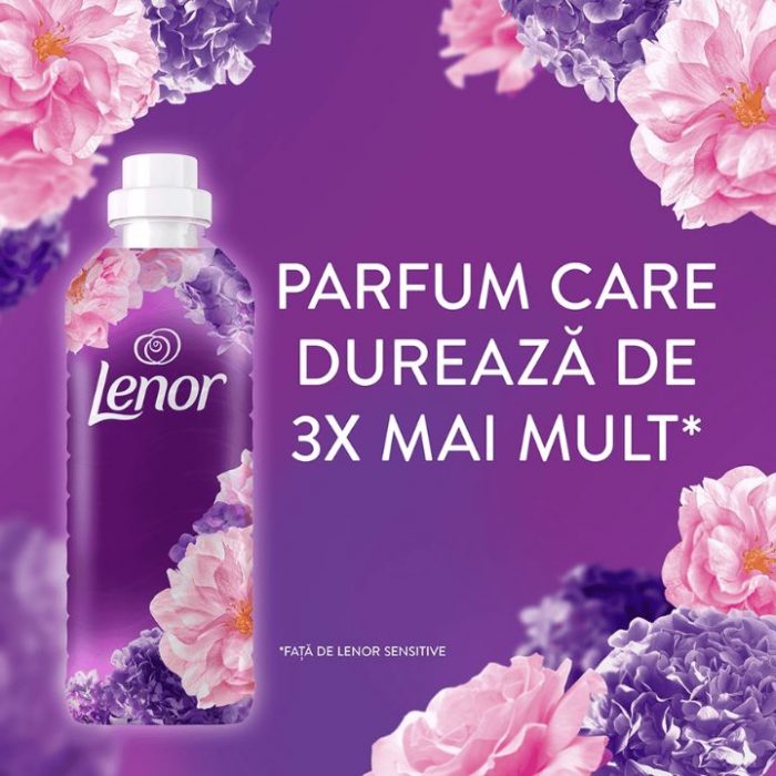 Balsam rufe lichid Floral Bouquet Lenor 1239 ml 59 spalari - imagine 2