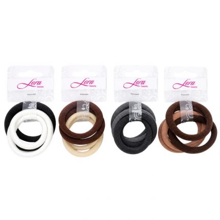 Elastic par bumbac colorate 4buc/set