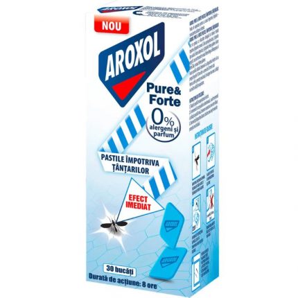 Rezerve aparat pastile impotriva tantarilor Aroxol 30 buc/set