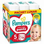 Scutece marimea 5, 11-17 kg Pampers Pants 3 pachete 126 bucati