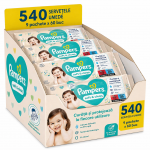 Servetele umede Soft Clean Pampers 9 pachete 540 buc