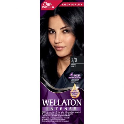 Vopsea par Negru 2/0 Wellaton Intense 110ml