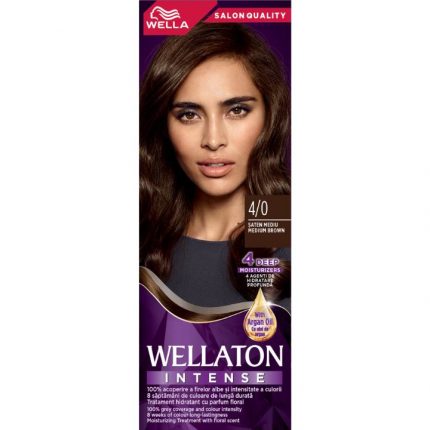 Vopsea par Saten Mediu 4/0 Wellaton Intense 110ml
