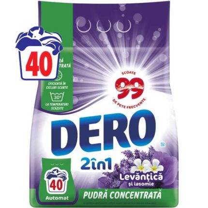 Detergent rufe pudra automat Levantica Dero 3 kg 40 spalari