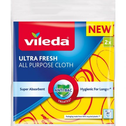 Lavete universale super absorbante Ultra Fresh Vileda 2 buc / set