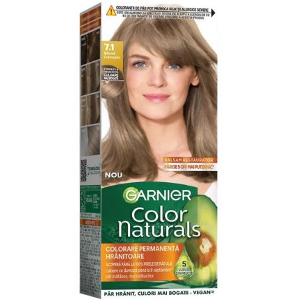 Vopsea par Blond Cenusiu 7.1 Garnier Color Naturals 112ml