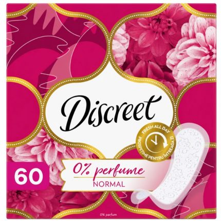 Absorbante zilnice normal 0% Parfume Discreet 60 buc/set