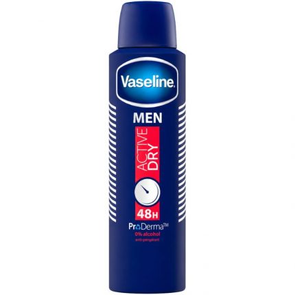 Deodorant antiperspirant 48h Active Dry Vaseline Men 250 ml