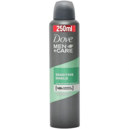 Deodorant antiperspirant spray 48h Sensitive Shield Dove Men 250 ml