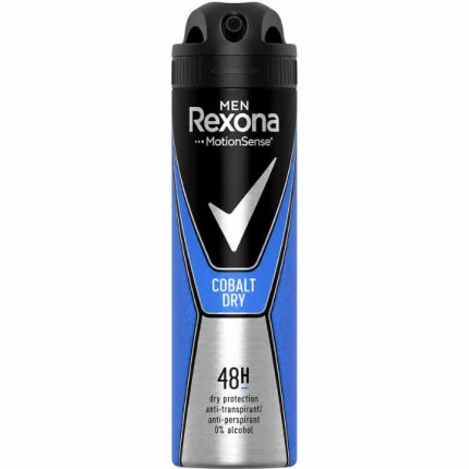 Deodorant spray 48h Cobalt Dry Rexona Men 150 ml