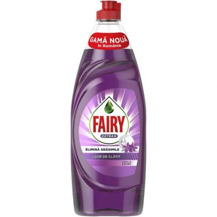 Detergent de vase extra + Liliac Fairy 650 ml