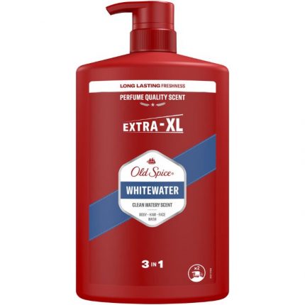 Sampon si gel de dus Whitewater Old Spice 1L