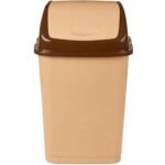 Cos gunoi plastic cu capac batant 10L 1buc