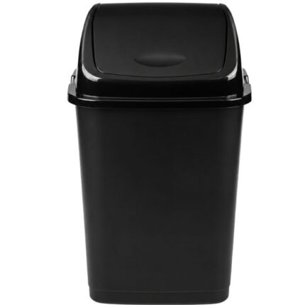 Cos gunoi plastic cu capac batant 18L 1buc