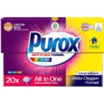 Detergent rufe capsule Color Purox 320g 20 spalari