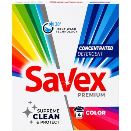 Detergent rufe pudra automat Color Savex 320g 4 spalari