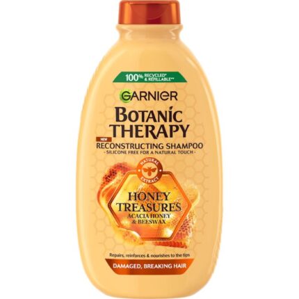 Sampon par deteriorat Honey Treasure Botanic Therapy Garnier 400 ml