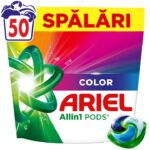 Detergent rufe capsule color Ariel 50 capsule / punga