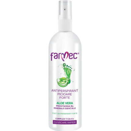 Antiperspirant picioare Aloe Vera Farmec 200ml