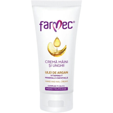 Crema maini si unghii argan Farmec 100ml