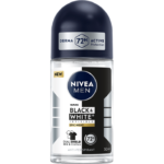 Deodorant antiperspirant rollon 72h Black&White Epic Night Nivea Men 50 ml