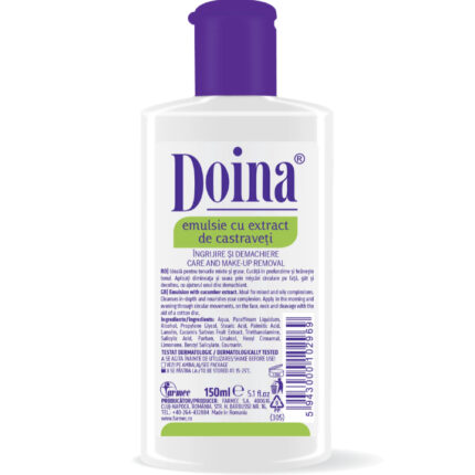 Emulsie cu extract de castraveti Doina 150ml