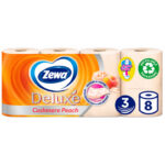 Hartie igienica 3 straturi Cashmere Peach Zewa 8 role / set