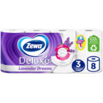 Hartie igienica 3 straturi Lavander Dreams Zewa 8 role / set